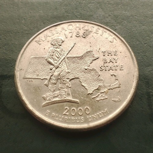 Moneta usa quarter dollar - quarter, 2000