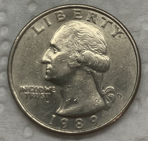 Moneta quarter dollar - 1989, d
