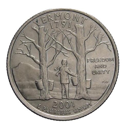 Usa quarter dollar 2001 - quarter,