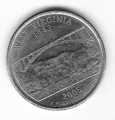 2005 quarter dollar usa - 2005,