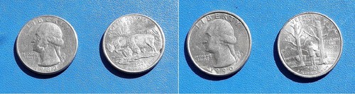 Usa monete quarter dollar - 4,