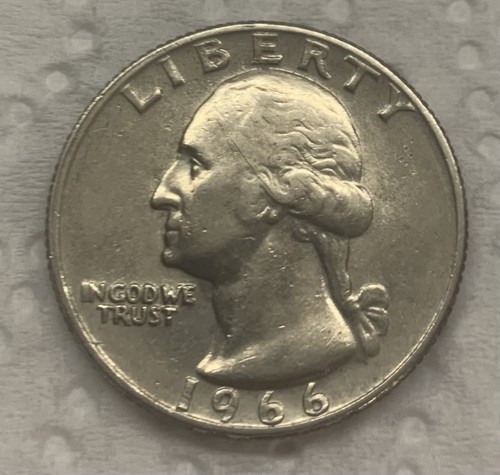 Moneta quarter dollar 1966 - moneta,